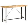 vidaXL Bartafel 180x70x107 cm ruw mangohout