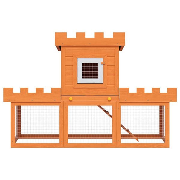 vidaXL Konijnenhok enkel groot