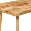 vidaXL Eettafel Naturel 100 x 55 x 75 cm Massief Mango Hout