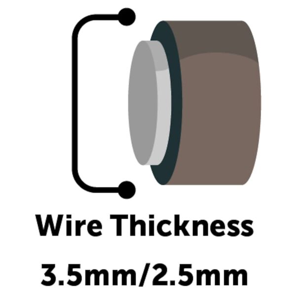 FLAMINGO 6-delige Konijnenren Hexagon 120x60 cm taupe