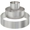 vidaXL Plantenbak Zilver 90 x 90 x 20 cm Roestvrij staal