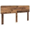 vidaXL Hoofdbord Oud Hout Bewerkt hout