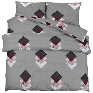vidaXL Dekbedovertrekset 200x220 cm katoen meerkleurig