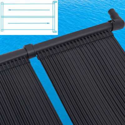 vidaXL Solarverwarmingspanelen voor zwembad 2 st 80x310 cm