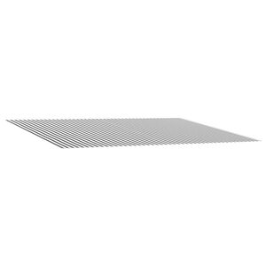 vidaXL Vervangingsdoek voor zonnescherm Antraciet en Wit 350 x 250 cm