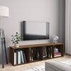 vidaXL Boekenkast / tv-meubel 143x30x36 cm bruin eikenkleurig