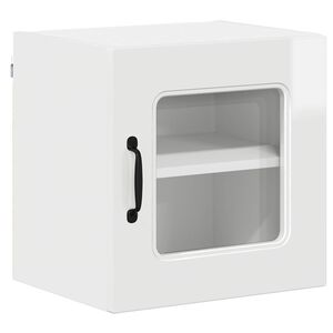 vidaXL Vaatwasserpaneel Kalmar Hoogglans wit 40 x 31 x 40 cm