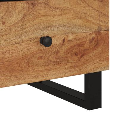 vidaXL Nachtkastje massief acaciahout en bewerkt hout