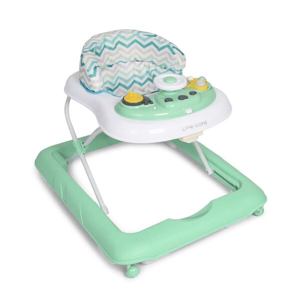 Little World Loopspeelgoed Pluto mintkleurig