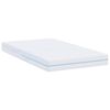 vidaXL Matras Wit 90 x 190 cm Schuim
