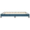 vidaXL Boxspring bed 180x200 cm fluweel donkerblauw