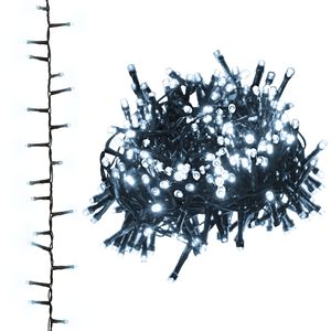 vidaXL Lichtslinger compact met 2000 LED's koudwit 45 m PVC