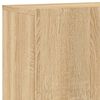 vidaXL Tv-meubel wandgemonteerd 100x30x41 cm sonoma eikenkleurig