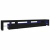 vidaXL Tv-meubel met LED-verlichting 290x36,5x40 cm zwart