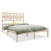 vidaXL Bedframe massief hout 120x190 cm