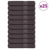 vidaXL Handdoeken FROGN 25 st 100x200 cm 360 g/m&sup2; antraciet