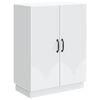 vidaXL Dressoir Wit 66 x 34,5 x 87 cm Bewerkt hout