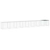 vidaXL Kippenhok met dak 803x98x90 cm gegalvaniseerd staal antraciet