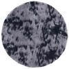 vidaXL Hoogpolig vloerkleed NAVARRA 120x120 cm polyester donkergrijs