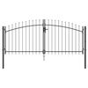 vidaXL Dubbele Poort WOERDEN 299,5 x 199,5 cm Staal Vergrendelbaar
