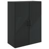 vidaXL Wandkast Zwart 66 x 34,5 x 90 cm Bewerkt hout