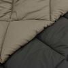 vidaXL Winter Dekbed Lichtgrijs en Antraciet 200 x 135 cm Microfiber