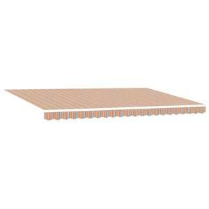 vidaXL Uitschuifbare luifel Meerkleurig 500 x 300 x 165 cm