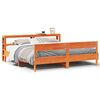 vidaXL Bedframe zonder matras massief grenenhout wasbruin 180x200 cm