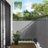 vidaXL Balkon Scherm PU gecoat oxford alu