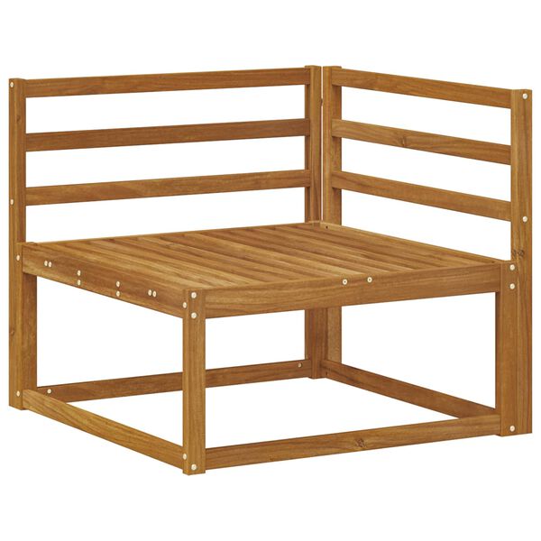 vidaXL Buiten bankenset 10 pcs Naturel Massief Acaciahout