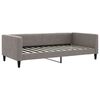 vidaXL Slaapbank 100x200 cm stof taupe