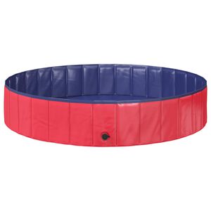 vidaXL Kinderen Zwembad &Oslash; 160 x 30 cm Rond voor Rood en blauw