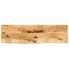 vidaXL Tafelblad met natuurlijke rand 120x20x3,8 cm massief mangohout