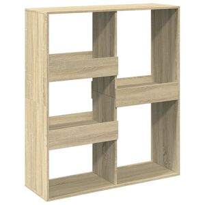 vidaXL Boekenkast / kamerscherm 100x33x115 cm sonoma eikenkleurig