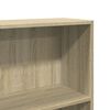 vidaXL Boekenkast Sonoma Eiken 80x24x176 cm Bewerkt Hout