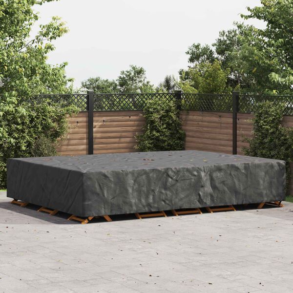 vidaXL Meubelhoes Effen Zwart 350 x 260 x 90 cm 420D