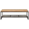 vidaXL Salontafel 110x60x35 cm massief acaciahout