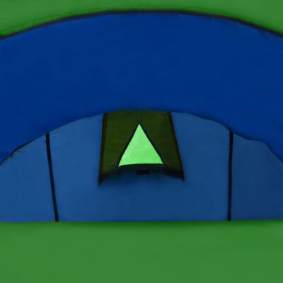 vidaXL Tent 4-persoons marineblauw en groen