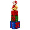 vidaXL Geschenkdoos kerstdecoratie 5 st 125 LED's Warmwit