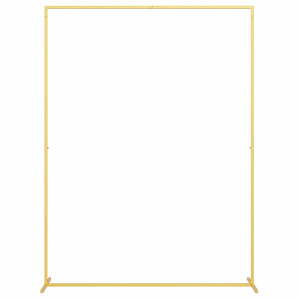 vidaXL Trouwrand Goud 150 x 49,5 x 200 cm Staal