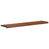vidaXL Raamsokkel Bruin Hout 160 x 35 x 4,5 cm PVC