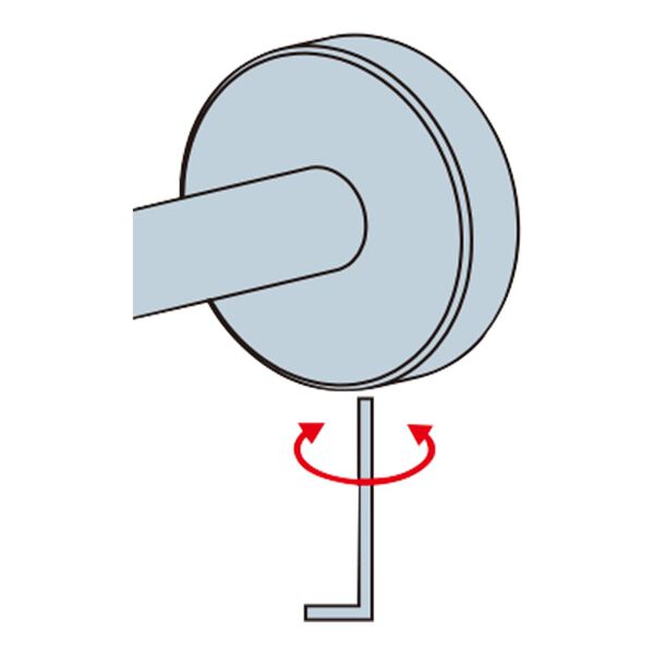 Kleine Wolke F&ouml;hnhouder Apollo Nero zwart