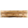 vidaXL Tafelblad met natuurlijke rand 180x40x3,8 cm massief mangohout