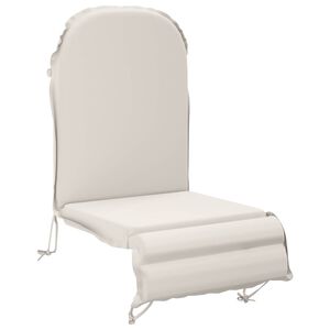 vidaXL Adirondack stoelkussen GEMERT 100% Polyester Wit
