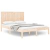 vidaXL Bedframe zonder matras massief grenenhout 120x200 cm