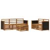 vidaXL Sofa-Sets 6 pcs Massief Acaciahout