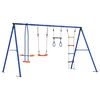 vidaXL Buiten Schommelset Meerkleurig 330 x 185 x 185 cm Staal en PE