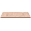 vidaXL Tafelblad rechthoekig 100x50x1,5 cm massief beukenhout