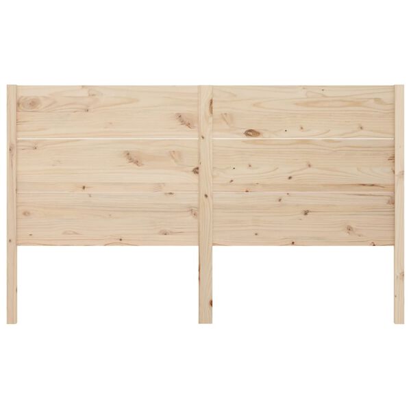 vidaXL Hoofdbord 166x4x100 cm massief grenenhout