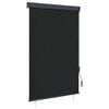 vidaXL Rolgordijn voor buiten 120x250 cm antraciet